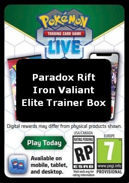 Live Code Card (Iron Valiant Elite Trainer Box) #null