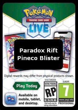 Live Code Card (Pineco Blister) #null