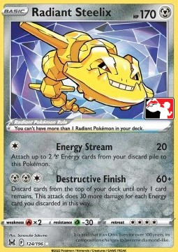 Radiant Steelix #124