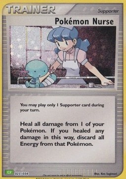 Pokémon Nurse #023 — Pokémon Trading Card Game Classic: Venusaur & Lugia ex Deck