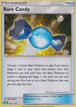 Rare Candy #025 — Pokémon Trading Card Game Classic: Venusaur & Lugia ex Deck