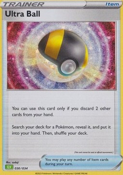 Ultra Ball #030 — Pokémon Trading Card Game Classic: Venusaur & Lugia ex Deck