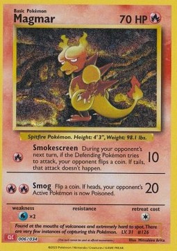 Magmar #006 — Pokémon Trading Card Game Classic: Charizard & Ho-Oh ex Deck