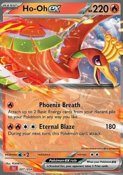 Ho-Oh ex #007 — Pokémon Trading Card Game Classic: Charizard & Ho-Oh ex Deck