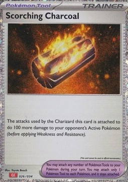 Scorching Charcoal #026 — Pokémon Trading Card Game Classic: Charizard & Ho-Oh ex Deck