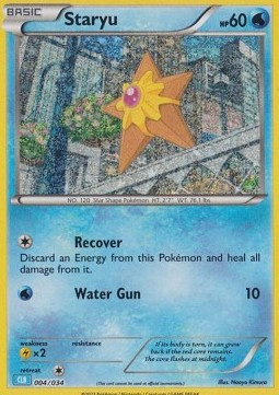 Staryu #004 — Pokémon Trading Card Game Classic: Blastoise & Suicune ex Deck
