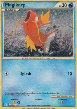Magikarp #006 — Pokémon Trading Card Game Classic: Blastoise & Suicune ex Deck