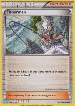 Fisherman #022 — Pokémon Trading Card Game Classic: Blastoise & Suicune ex Deck