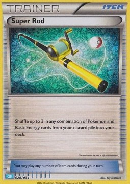 Super Rod #028 — Pokémon Trading Card Game Classic: Blastoise & Suicune ex Deck
