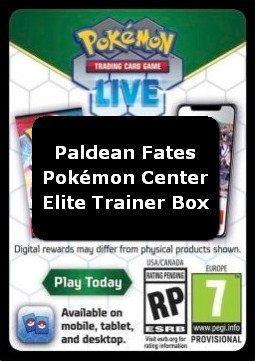 Live Code Card (Pokémon Center Elite Trainer Box) #null