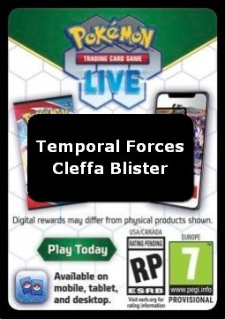 Live Code Card (Cleffa Blister) #null