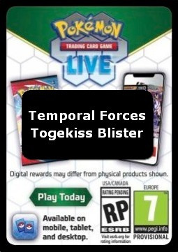 Live Code Card (Togekiss Blister) #null