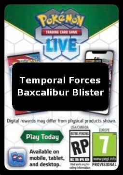 Live Code Card (Baxcalibur Blister) #null