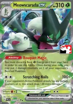 Meowscarada ex #015