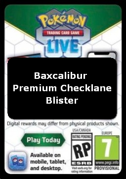 Live Code Card (Baxcalibur Premium Checklane Blister) #null