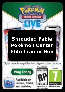 Live Code Card (Pokémon Center Elite Trainer Box) #null