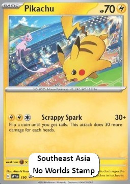 Pikachu #190 — SV Black Star Promos