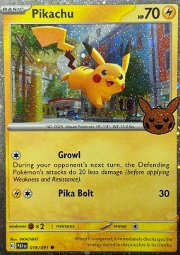 Pikachu #018