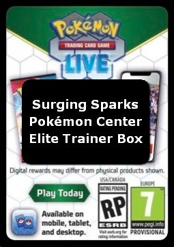 Live Code Card (Pokémon Center Elite Trainer Box) #null