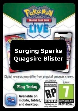 Live Code Card (Quagsire Blister) #null