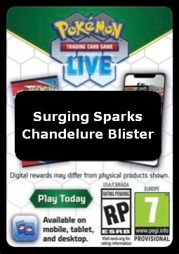 Live Code Card (Chandelure Blister) #null