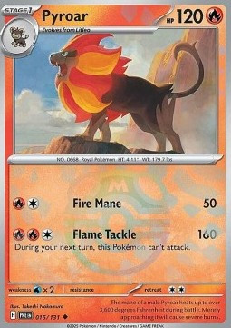 Pyroar (xPRE 016) #016