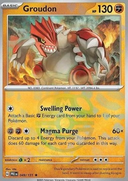 Groudon (xPRE 049) #049