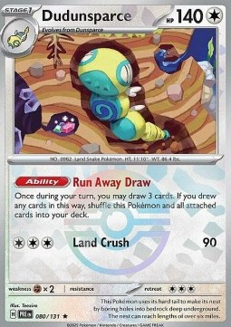 Dudunsparce (xPRE 080) #080