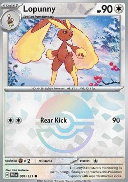 Lopunny (xPRE 084) #084