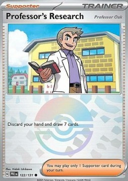 Professor's Research - Professor Oak (xPRE 122) #122