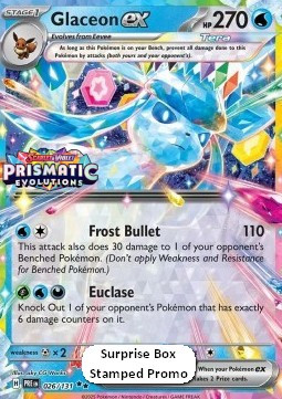 Glaceon ex (xPRE 026) #026