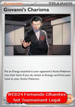 Giovanni's Charisma #161