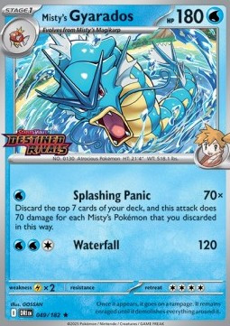 Misty's Gyarados (xDRI 049) #049