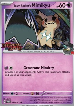 Team Rocket's Mimikyu (xDRI 087) #087