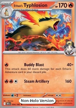 Ethan's Typhlosion (xDRI 034) #034