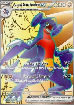 Garchomp ex de Cintia #204