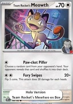 Team Rocket's Meowth (xDRI 149) #149
