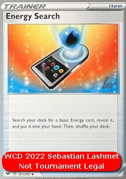 Energy Search #161 — WCD 2022