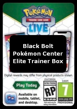Live Code Card (Pokémon Center Elite Trainer Box) (xBLK) #null