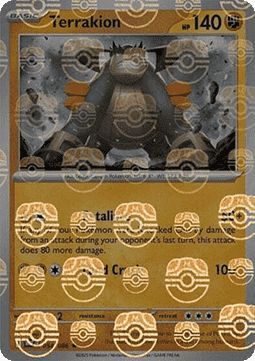 Terrakion (xWHT 054) #054