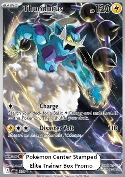 Thundurus #209 — SV Black Star Promos