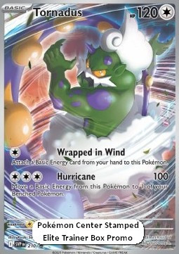 Tornadus #210 — SV Black Star Promos