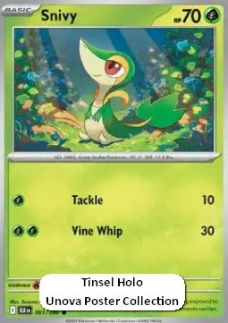 Snivy (xBLK 001) #001