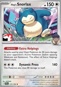 Hop's Snorlax #117
