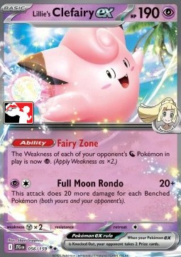 Lillie's Clefairy ex #056