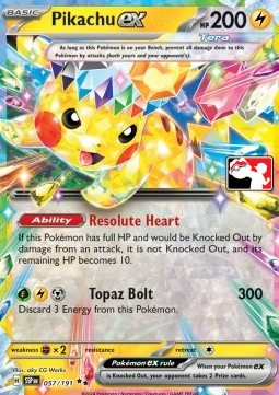 Pikachu ex #057