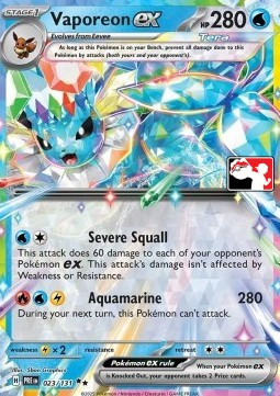 Vaporeon ex #023