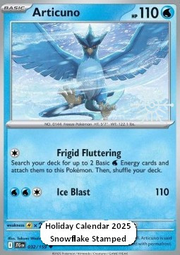 Articuno (xJTG 032) #032