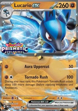Lucario ex (xPRE 051) #051