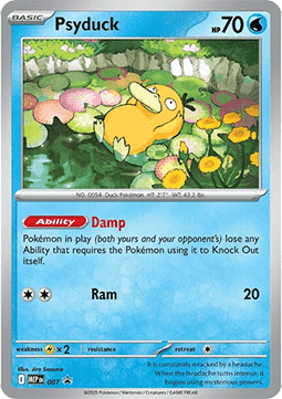 Psyduck #007 — MEP Black Star Promos